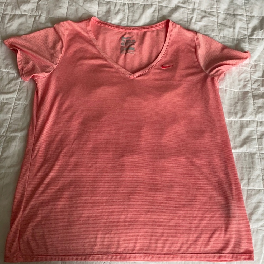 NIKE Dri-fit V neck tee